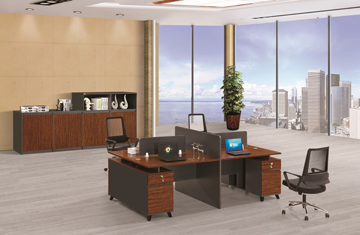 订做板式家具厂产品设计要呼应办公室设计风格