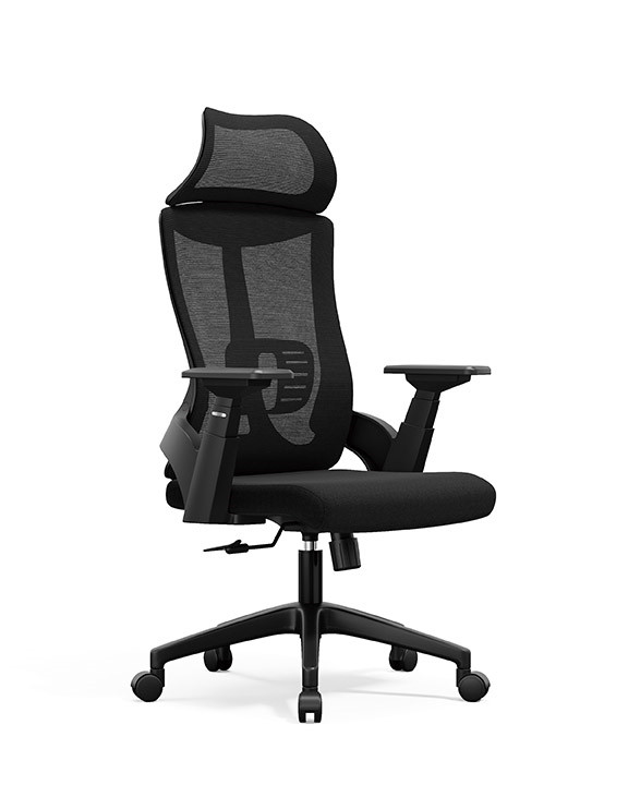办公椅 J153A（黑胶）